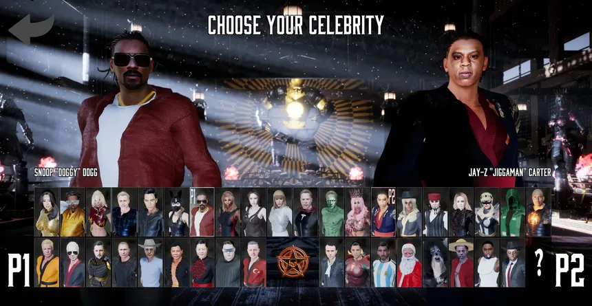 Скриншот 7 к игре Celebrity Kombat