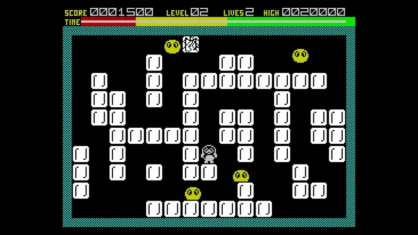 Скриншот 5 к игре Eskimo Eddie (C64/Spectrum)