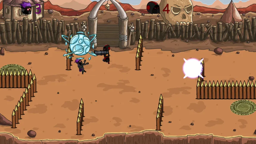 Скриншот 1 к игре Bad Friends Shooter