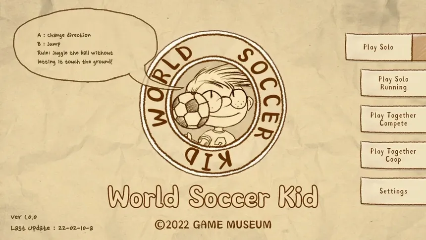 Скриншот 1 к игре World Soccer Kid