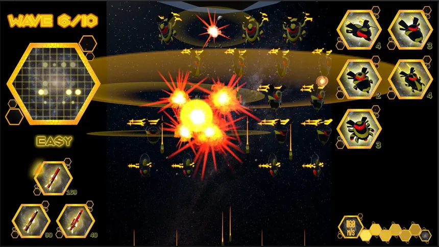 Скриншот 1 к игре Star Hive: The Menace