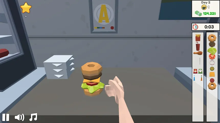 Скриншот 2 к игре Симулятор быстрого бургера