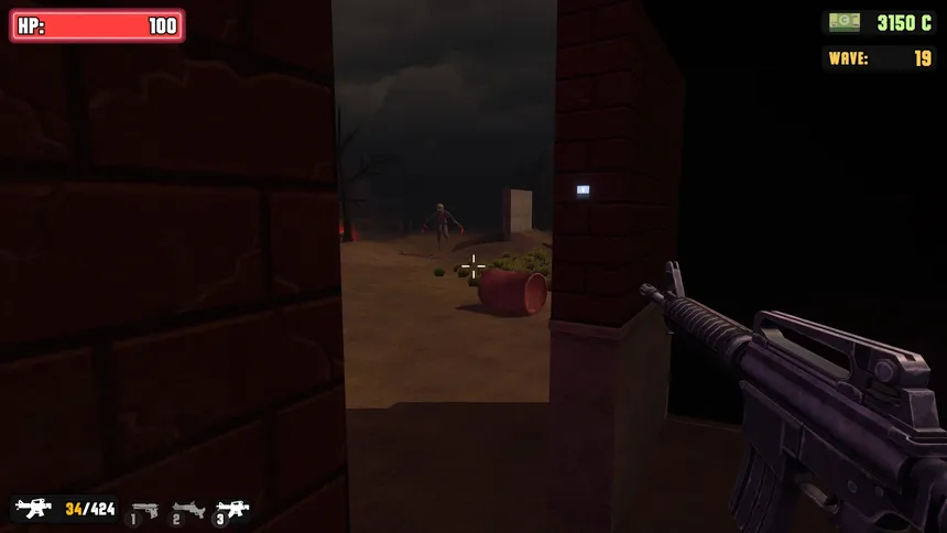 Скриншот 3 к игре Last Night in Zombie Village