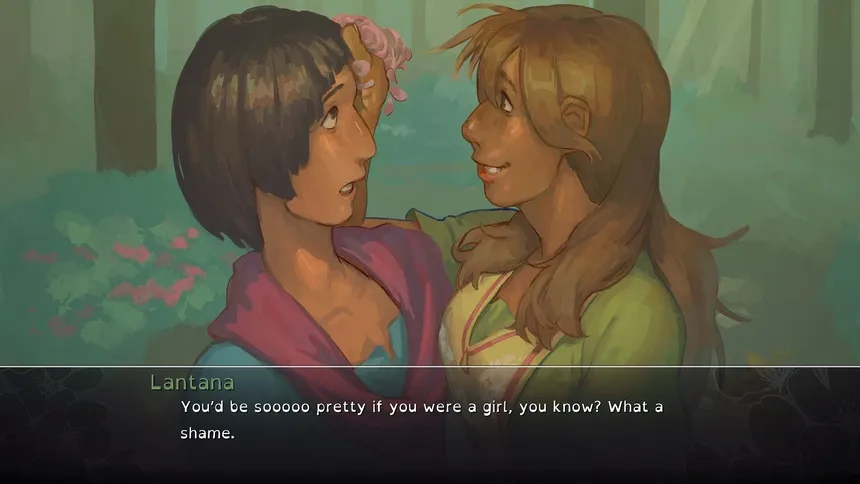 Скриншот 2 к игре Breathless Winds - LGBT Visual Novel