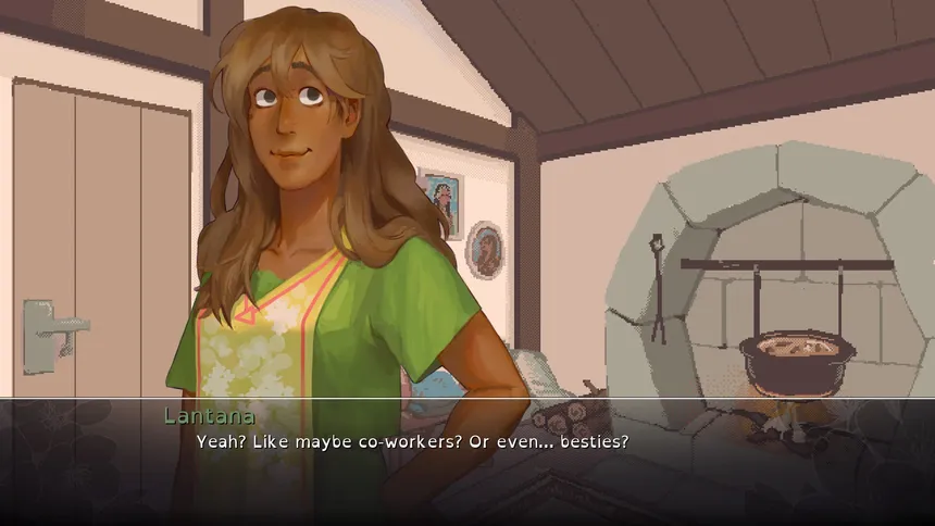 Скриншот 6 к игре Breathless Winds - LGBT Visual Novel