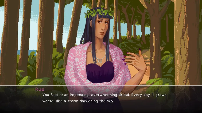 Скриншот 7 к игре Breathless Winds - LGBT Visual Novel