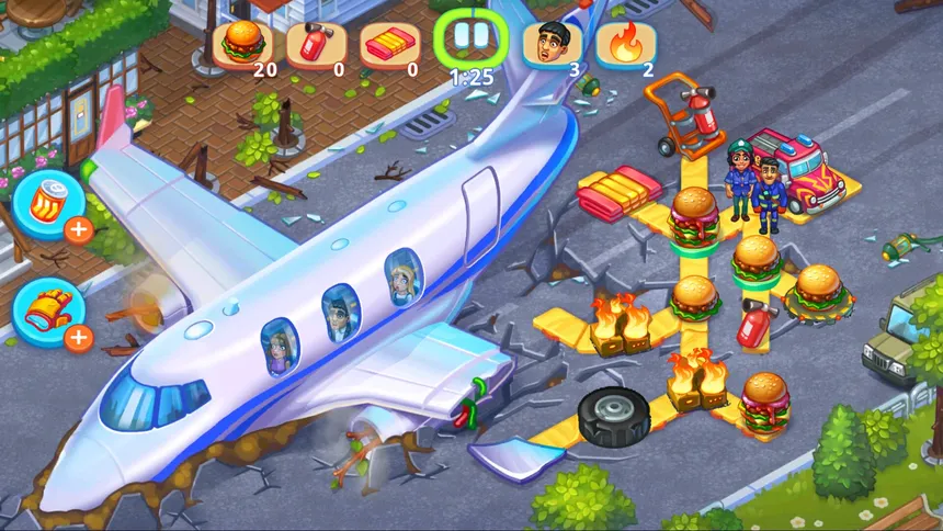Скриншот 1 к игре Rescue Dash - Management Puzzle