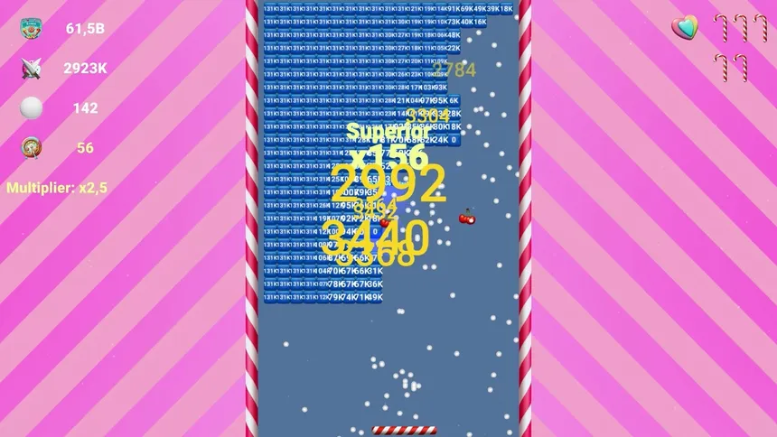 Скриншот 2 к игре Candy Arkanoid