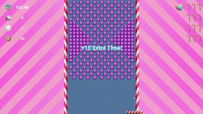 Скриншот 3 к игре Candy Arkanoid
