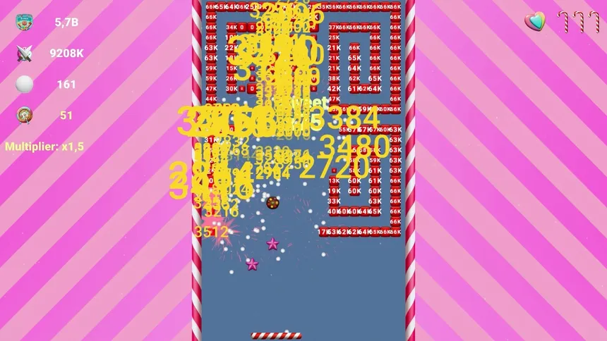 Скриншот 4 к игре Candy Arkanoid