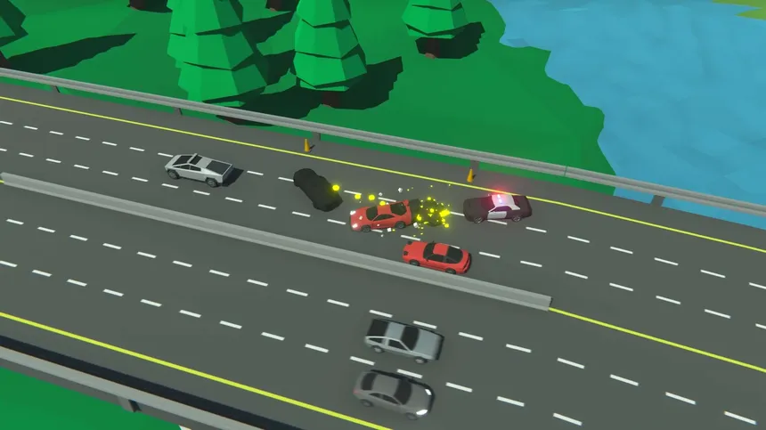 Скриншот 1 к игре Highway Speeder