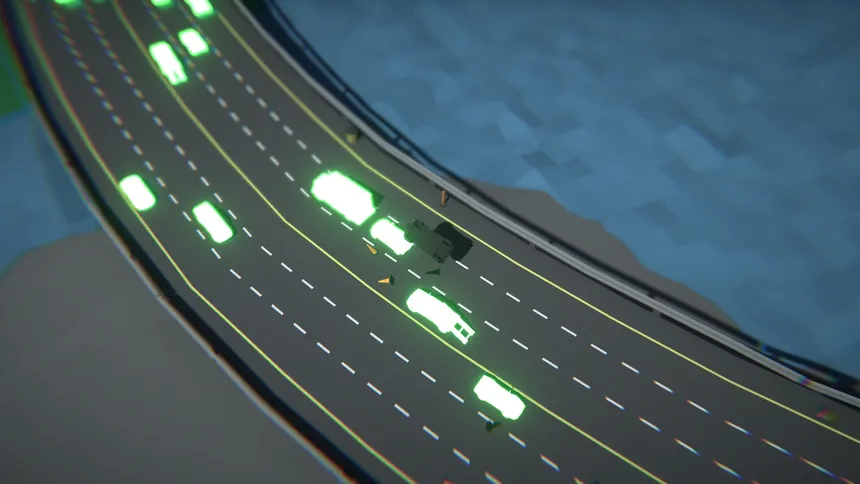 Скриншот 7 к игре Highway Speeder