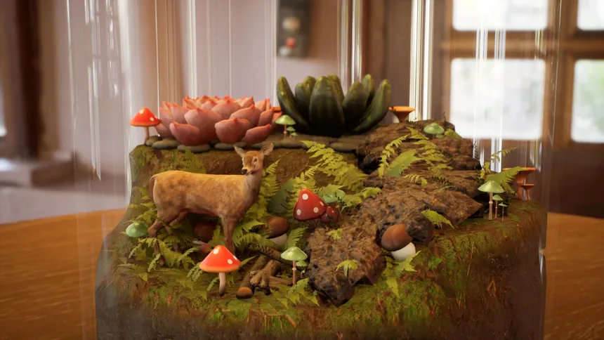 Скриншот 1 к игре Terrarium Builder