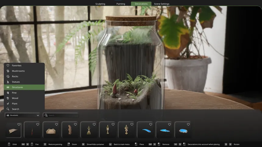 Скриншот 2 к игре Terrarium Builder