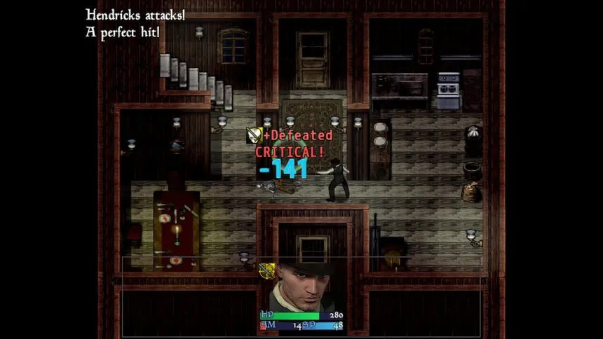 Скриншот 2 к игре It Lurks! A Noir Horror RPG.