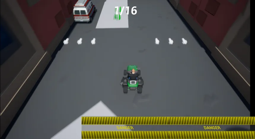 Скриншот 3 к игре Lawnmower Game: Ufo Chase