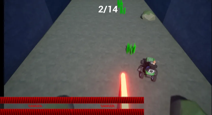 Скриншот 5 к игре Lawnmower Game: Ufo Chase