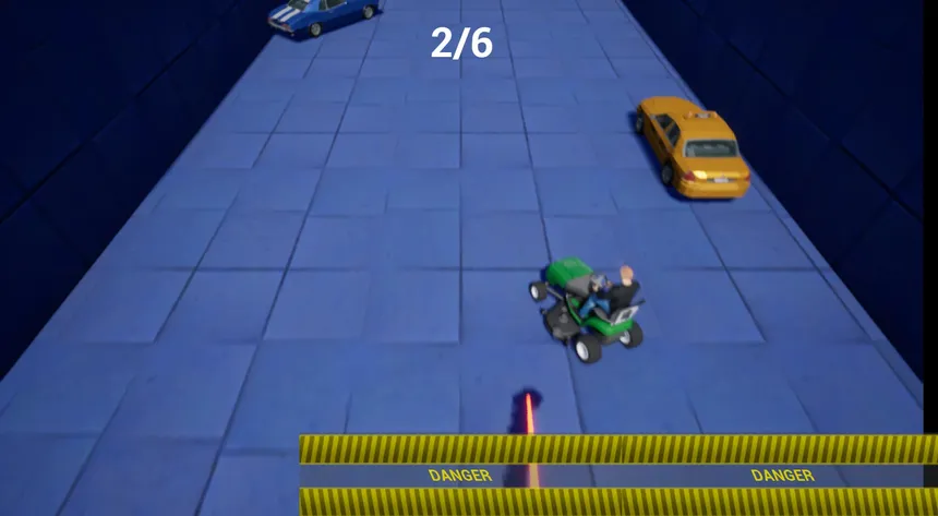 Скриншот 7 к игре Lawnmower Game: Ufo Chase