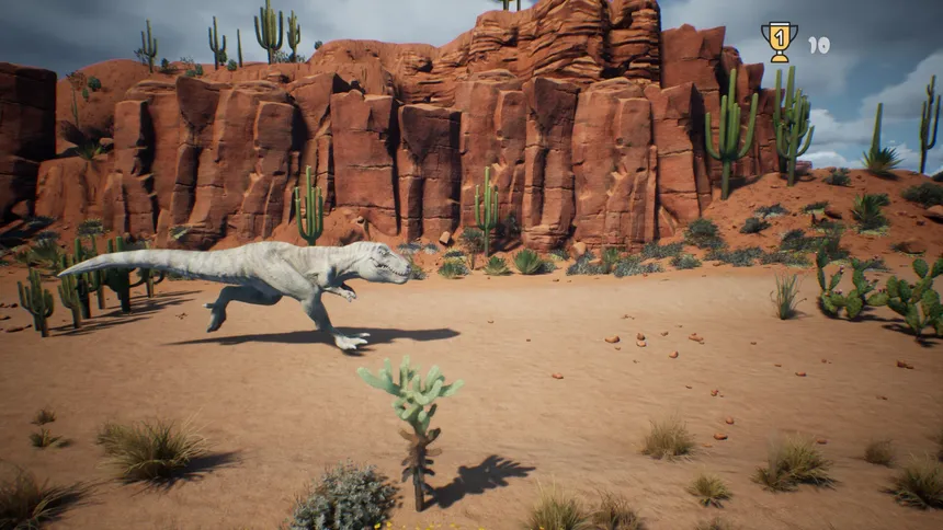 Скриншот 1 к игре T-Rex Dinosaur Game (Unreal Engine 5 Edition)