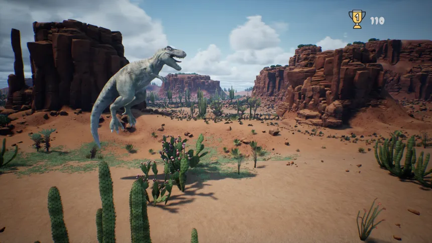 Скриншот 3 к игре T-Rex Dinosaur Game (Unreal Engine 5 Edition)