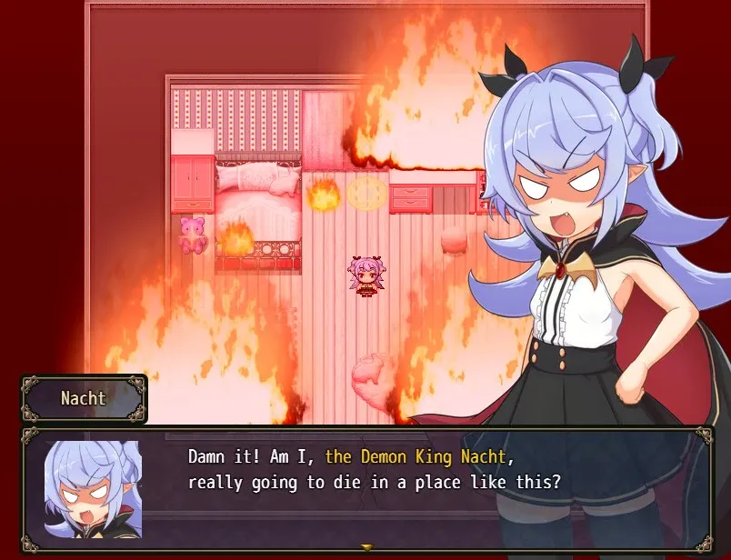 Скриншот 1 к игре Nacht-sama is quitting being the demon king!