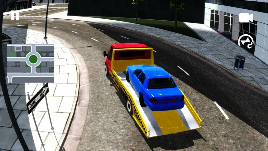Скриншот 3 к игре Universal Truck Simulator Tow Games