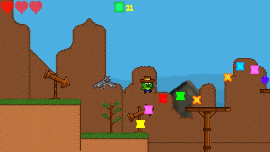 Скриншот 1 к игре Adventure's Pixel World