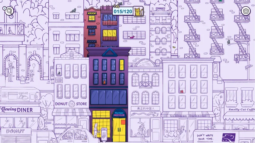 Скриншот 3 к игре Hidden Cats in New York