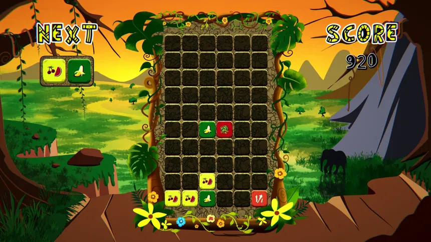 Скриншот 1 к игре Animal Across: Afrika