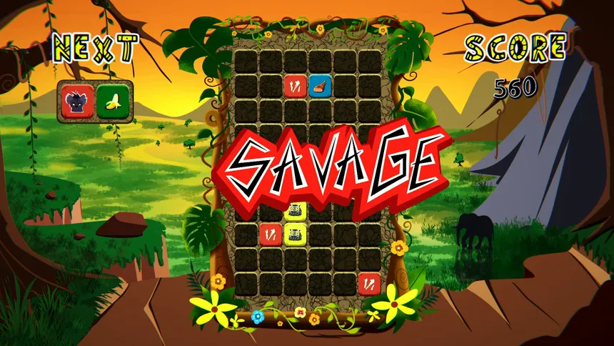 Скриншот 6 к игре Animal Across: Afrika