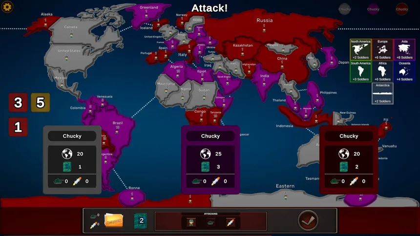 Скриншот 2 к игре Domination - War of Nations