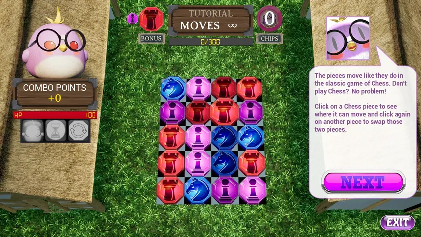 Скриншот 1 к игре Chicken Chess Match