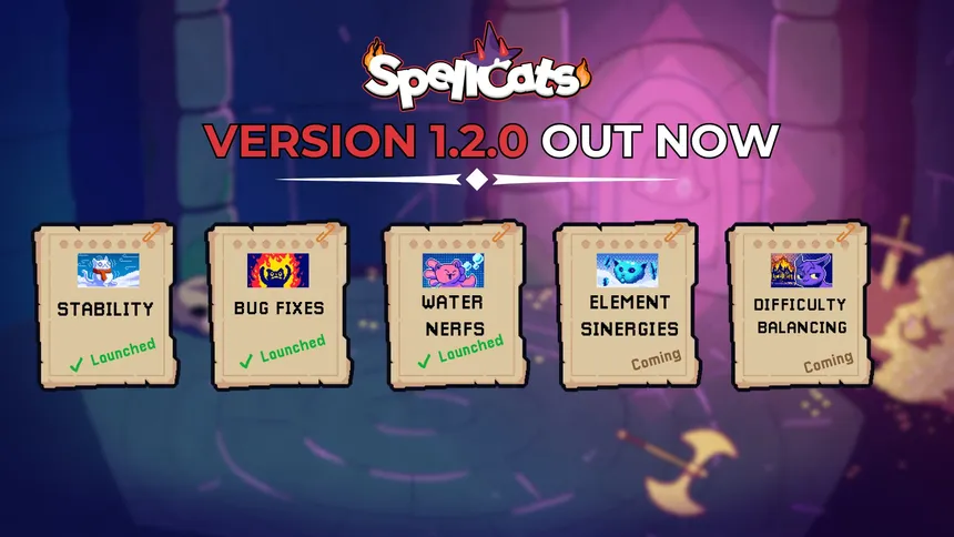 Скриншот 2 к игре Spellcats: Auto Card Tactics
