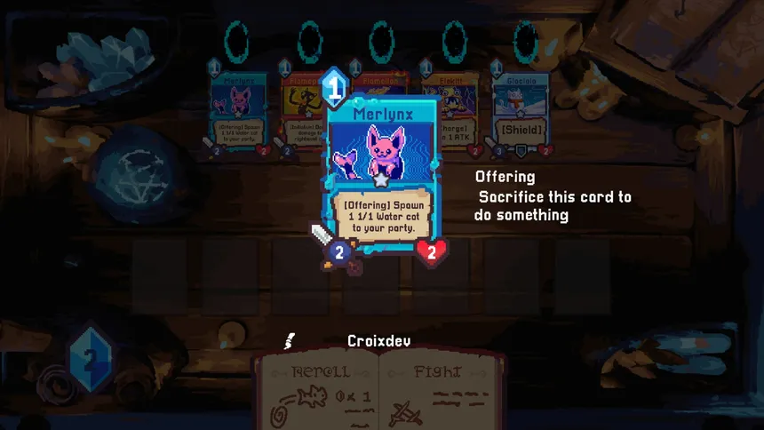 Скриншот 3 к игре Spellcats: Auto Card Tactics