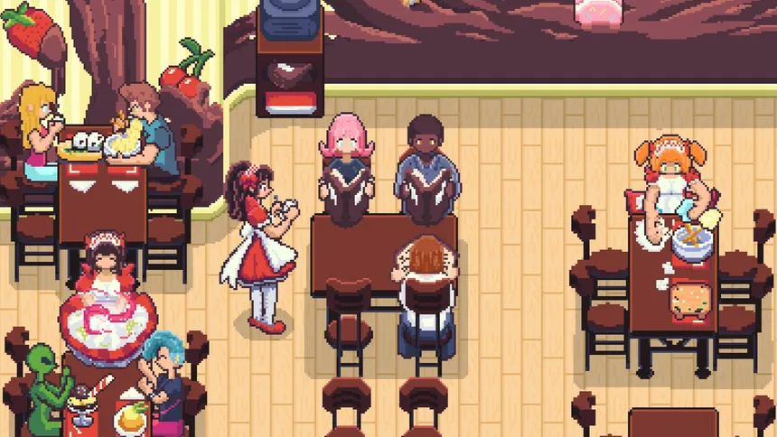 Скриншот 5 к игре Kurenai Maid Tycoon