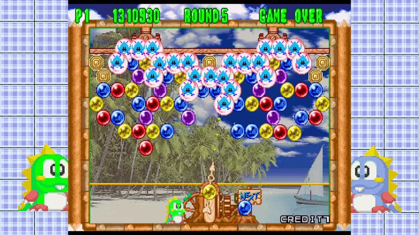 Скриншот 2 к игре Puzzle Bobble2X/BUST-A-MOVE2 Arcade Edition & Puzzle Bobble3/BUST-A-MOVE3 S-Tribute