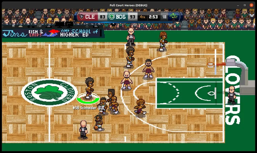Скриншот 1 к игре Full Court Heroes