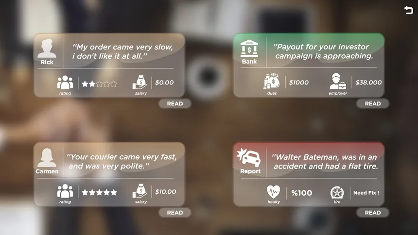 Скриншот 6 к игре Courier Chief Tycoon