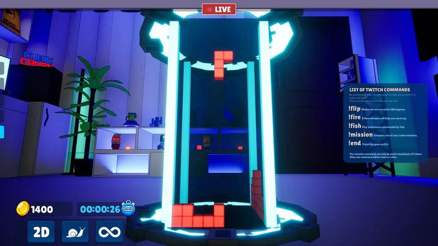 Скриншот 3 к игре Cubic Crush Streamer Showdown