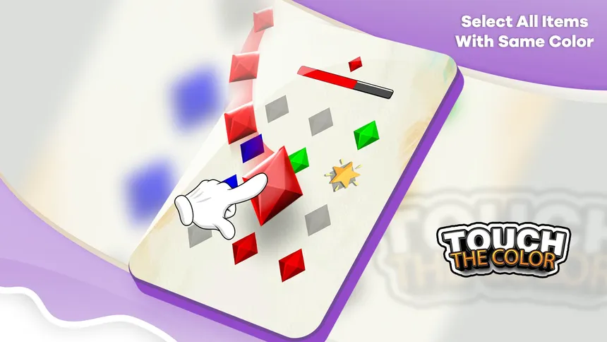 Скриншот 1 к игре Touch the Color