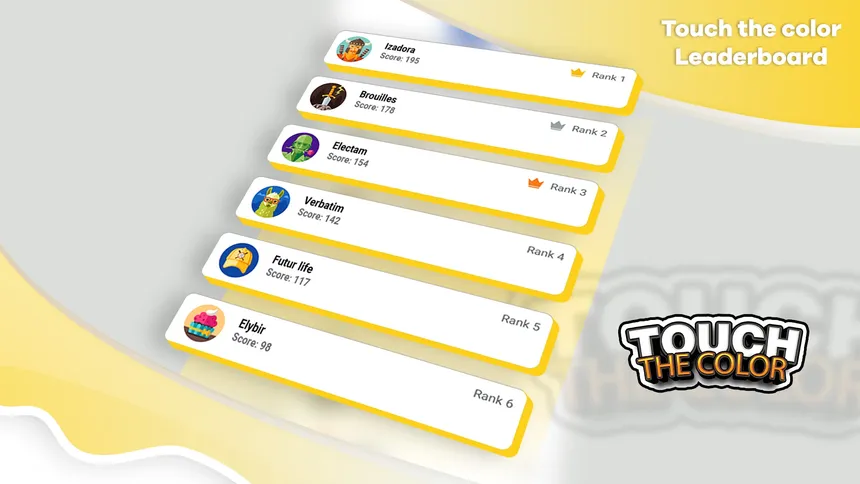 Скриншот 5 к игре Touch the Color