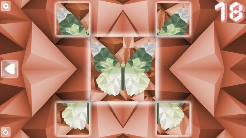 Скриншот 5 к игре Poly Puzzle: Butterflies