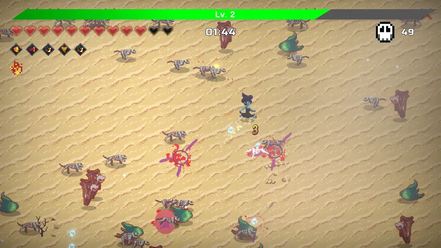 Скриншот 4 к игре Elemental Survivors : Roguelike