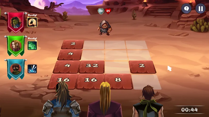 Скриншот 1 к игре Battle of 2048 - Fantasy Edition