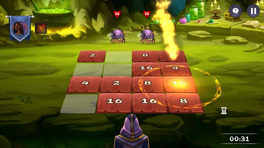 Скриншот 3 к игре Battle of 2048 - Fantasy Edition
