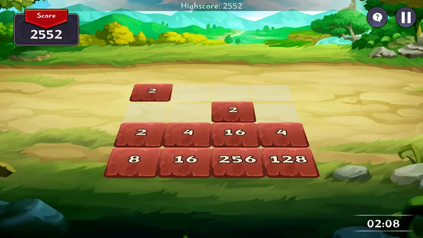 Скриншот 4 к игре Battle of 2048 - Fantasy Edition