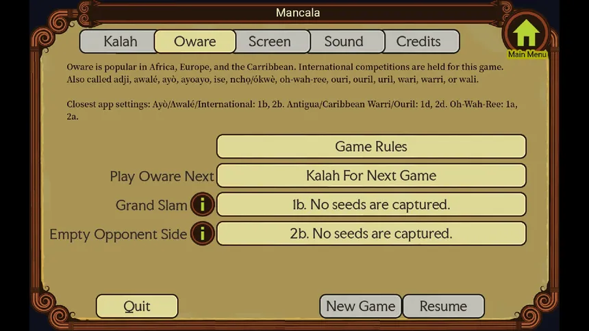 Скриншот 6 к игре Mancala