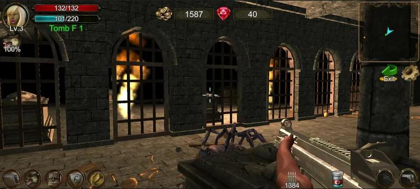 Скриншот 3 к игре Dungeon Shooter : Dark Temple