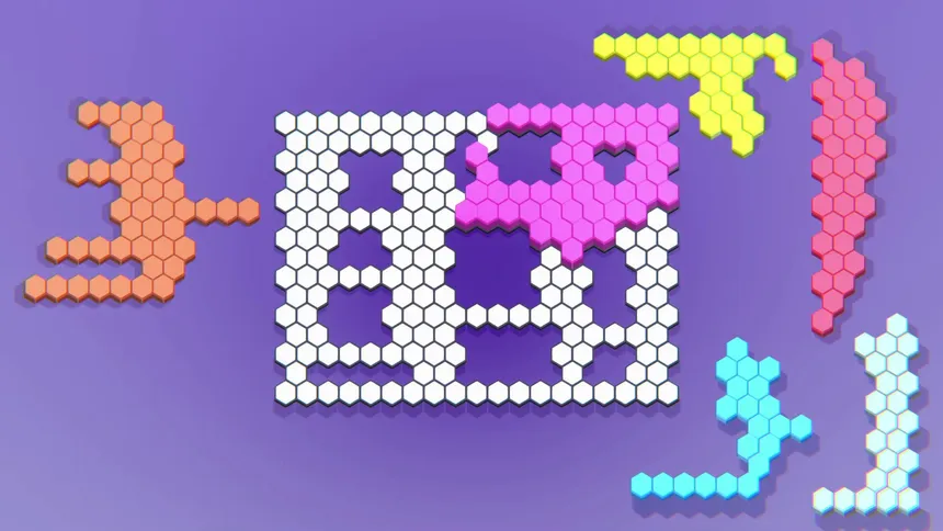 Скриншот 3 к игре Hexagon Puzzle Blocks