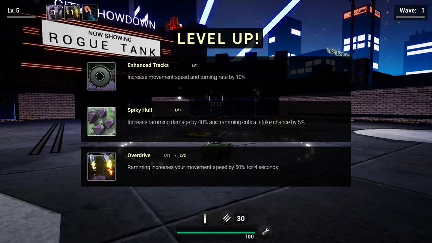 Скриншот 3 к игре Rogue Tank